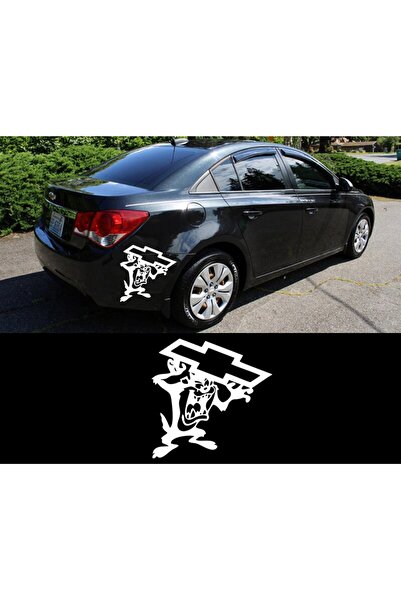 Melek Pazarı 20 X 20 Cm Tasmanian Devil Car Sticker
