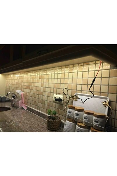 GARRA Mutfak Tezgah Üstü Için 2 M Günışığı Şerit Led 12v Adaptör Tak Çalıştır...