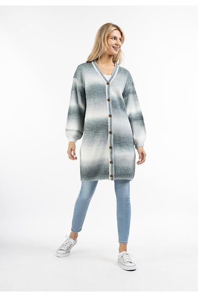 USHA Strick Cardigan sivene