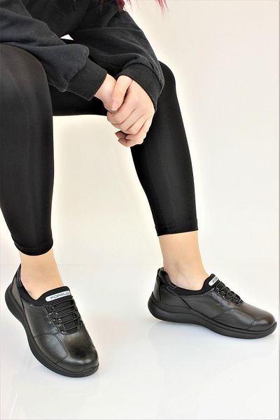Forelli Pantofi ortopedici sport din piele naturală de damă