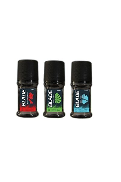 Blade Roll On 3 Adet 50 ml -self Confidence/green Dream/cool Fresh