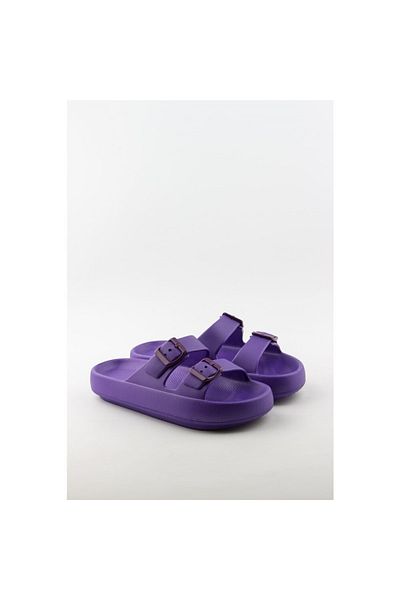 Akınal Bella Akınal Double Buckle Eva Slippers