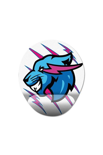 Pixxa السيدموديل لوحة ماوس مع مسند للمعصم من Beast - 18 بيضاوي