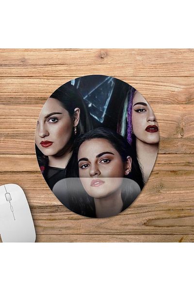 Pixxa موديل لوحة ماوس تريادا مع مسند للمعصم - 2 بيضاوي