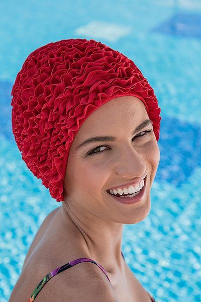 AYYILDIZ 3448 Red Pool Cap