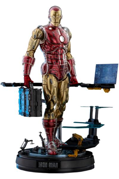 Hot Toys Iron Man The Origins (deluxe) Diecast Koleksiyon Figür Seti