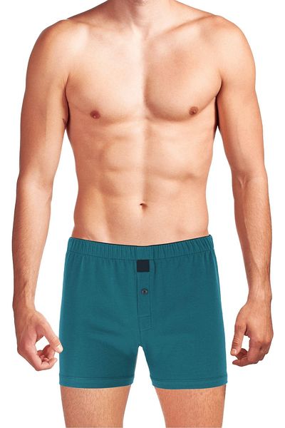 TheDon Το Don Jersey Combed Cotton-πλεκτό Ανδρικό Boxer Petrol Green