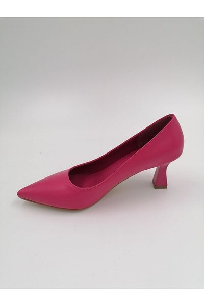 Ermod 1453 Stiletto cu toc de culoare fuchsia