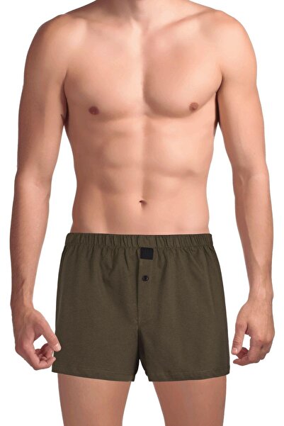 TheDon The Don Cottonizm %100 Pamuk Erkek Boxer Açık Haki