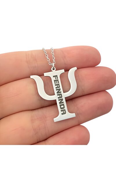 design albatros jewelry Albatros Company Psikoloji Isimli Gümüş Kolye