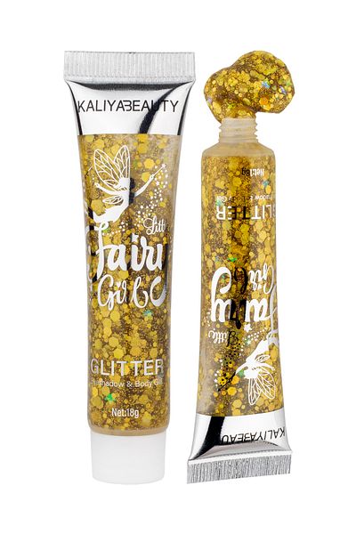 Tikatti Low Fairy Girl - Glitter Gel Gold