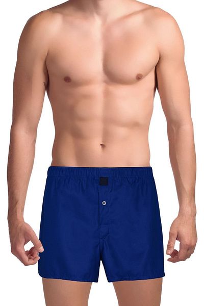 TheDon Ανδρικό Boxer Saks Blue με σχισμή