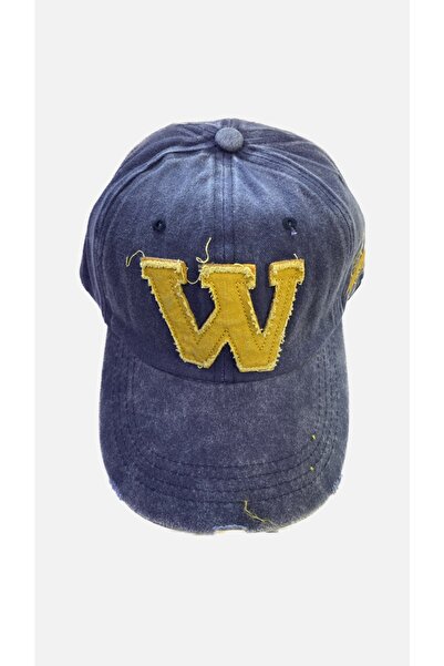 İşnar Kostan Aksesuar Unisex Eskitme Kot Spor Şapka