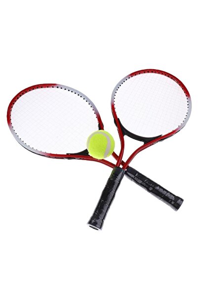 Werkon Çocuk Tenis Raketi Seti 21 Inç 2 Raket 1 Top Çantalı Set