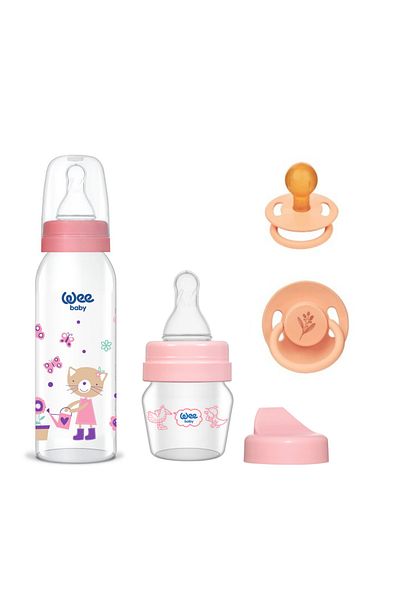 Wee Baby مجموعة التغذية الزجاجية لحديثي الولادة (0-6 أشهر)
