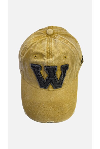 İşnar Kostan Aksesuar Unisex Eskitme Kot Spor Şapka