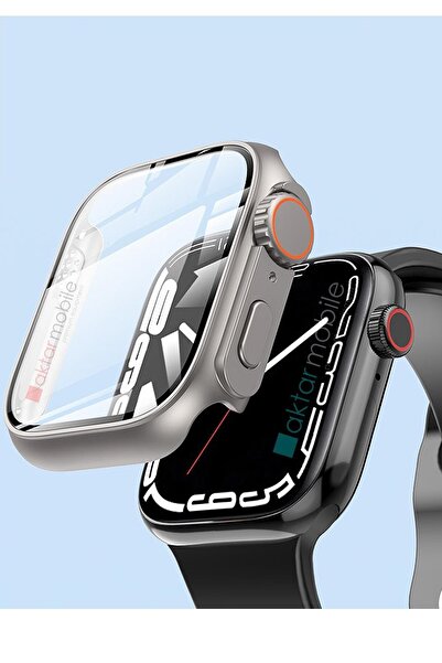 AktarMobile Watch 6 Se 5 4 40 Mm Uyumluwatch Ultra 49 Mm Kasa Dönüştürücü & E...