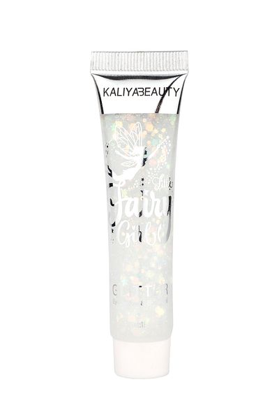Tikatti Short Cut Fairy Girl Glitter Gel - White