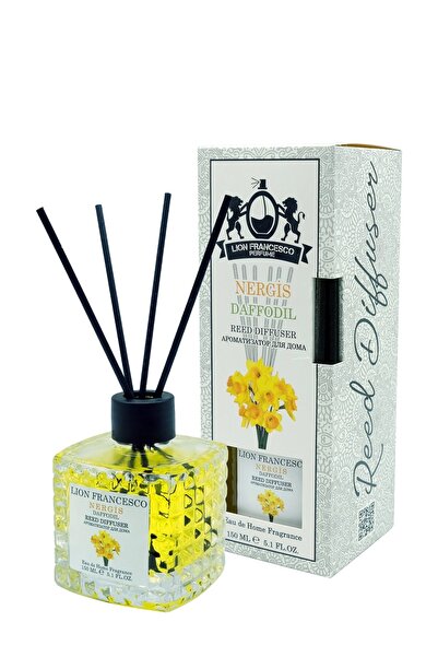 Lion Francesco Reed Diffuser Daffodil Bambu Çubuklu Oda Kokusu 150ml