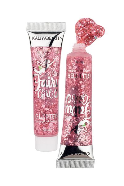 Tikatti Pixie Girl Glitter - Light Pink Gel