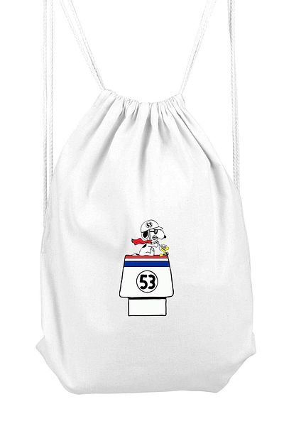 herotasarım Αθλητικό σακίδιο πλάτης Snoopy Racer - Bll3473
