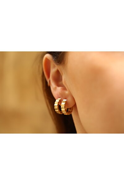 Reis Kuyumculuk Twisted Küpe