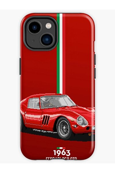 izzytech موديل فيراري المتوافق مع هاتف Iphone 12/12pro، الجزء الداخلي مخملي