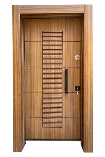 tezwood ahşap kapı sanayi Çelik Kapı, Modelleri Ahşap Çelik Kapı Modelleri Tırnaklı Sistem Daire Kapısı Sol Açılım