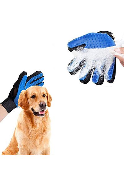 Entelux Pet Cat Dog Hair Collecting Collector Gloves Models Comb Gloves Hair Collector
