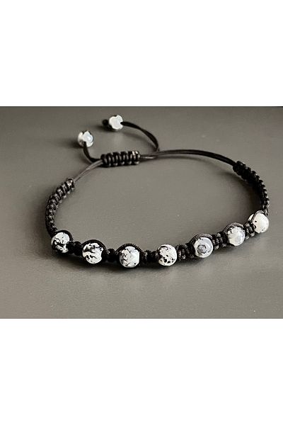 Farah Butik Macrame Knitted Bracelet-beaded Bracelet-gift Bracelet-unisex Bracelet