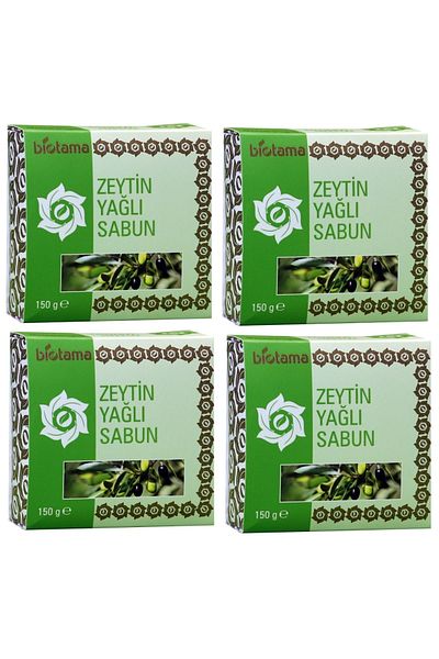 Biotama Natural Olive Oil Soap 150 G X 4 Pieces