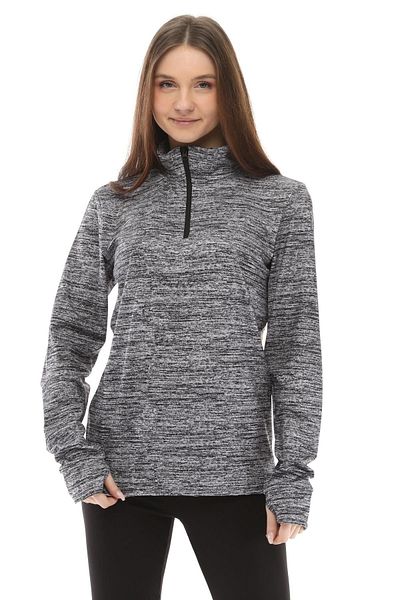 GHASSY CO. Women's Running Moisture Wicking UV Sun Protection Fence Detailed Long Sleeve Outdoor Sports Tshi