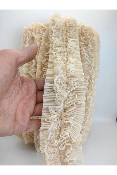 GELD Βιζόν Ruffle Ribbon – Κορδέλα