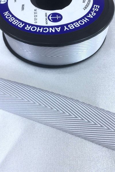 GELD Γκρι Κορδέλα Houndstooth – Κορδέλα