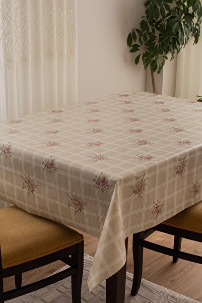 decorekor Astarlı Silinebilir Hijyenik Muşamba Pvc Masa Örtüsü C47-1