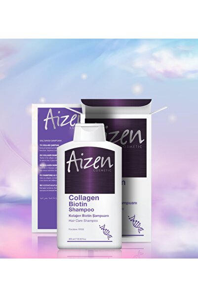 Aizen Kolajen Şampuan - Hacim - Dolgunluk - Genel Bakım - 400ml