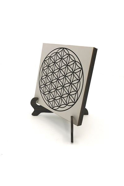 Sadrazam Flower of Life Pattern Printed MDF Desktop