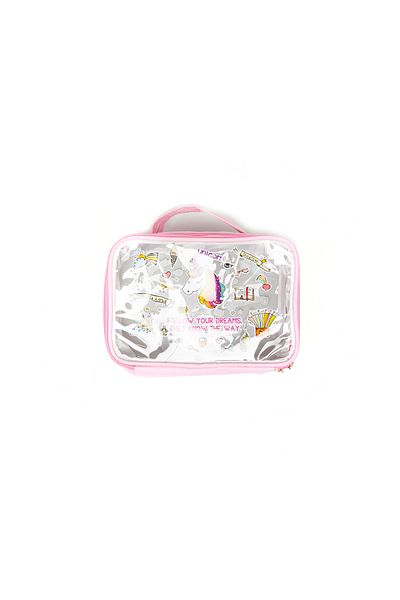 Think Happy Cosmetic Bag - Stylish and Useful Design