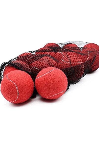 Werkon 12 Adet Antrenman Tenis Topu Kırmızı