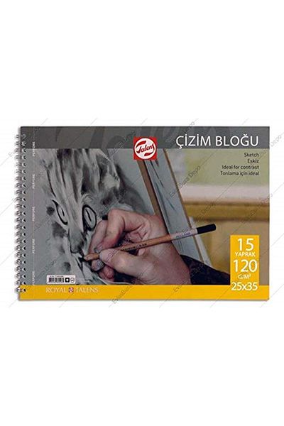 Talens Drawing Block A5-120 Gr - 40 Yp - Spiral