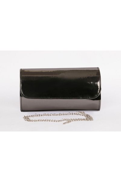 bibags Βραδινή τσάντα φορέματος Platinum Mirror