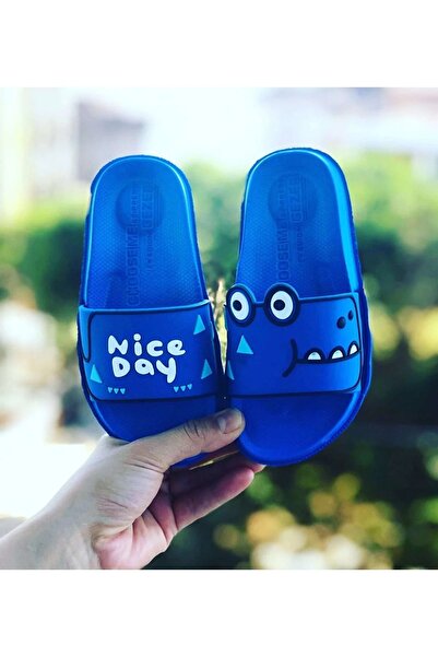 Bold Boutique Papuci pentru copii Dinozaur Figura cu talpă anti-alunecare Papuci pentru copii Papuci pentru piscină de mare