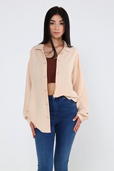 efraim giyim Γυναικείο μακρύ πουκάμισο Aerobin σε μεγάλο μέγεθος