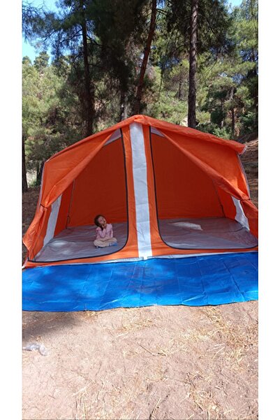 Zey Camping Zeycamping 2 Odalı 4 Mevsimlik Lüx Imperteks Kamp Orman Dağcı Barınak 7 Kişilik Çadır