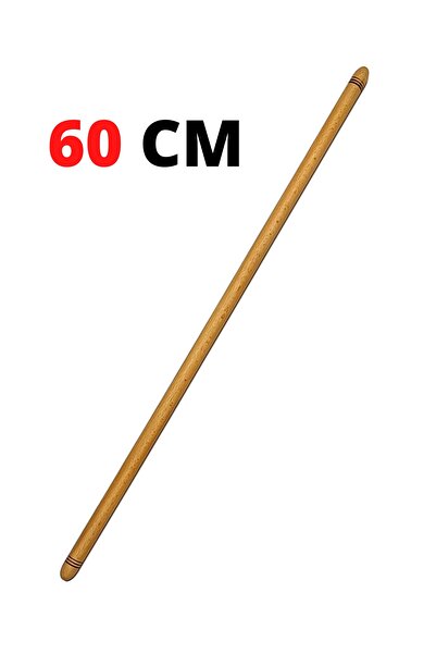 Kitchen Mania Lüks 60 Cm Ahşap Oklava-hamur Açma-merdane