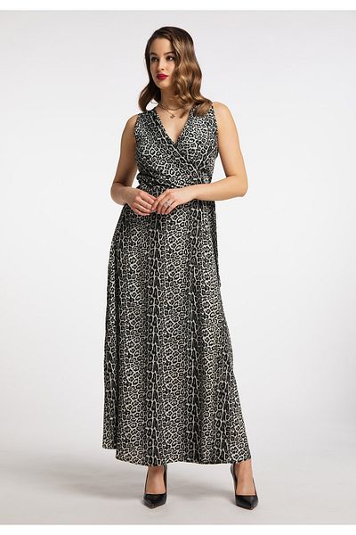 Faina Maxikleid s Leoprintem