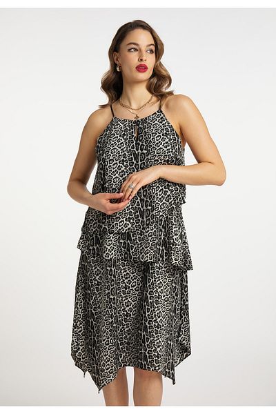 Faina Šaty s leoprimem