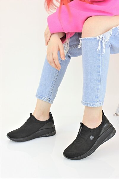 Forelli Γυναικεία Ορθοπεδικά Πλεκτά Καλοκαιρινά Αθλητικά Παπούτσια χωρίς κορδόνια