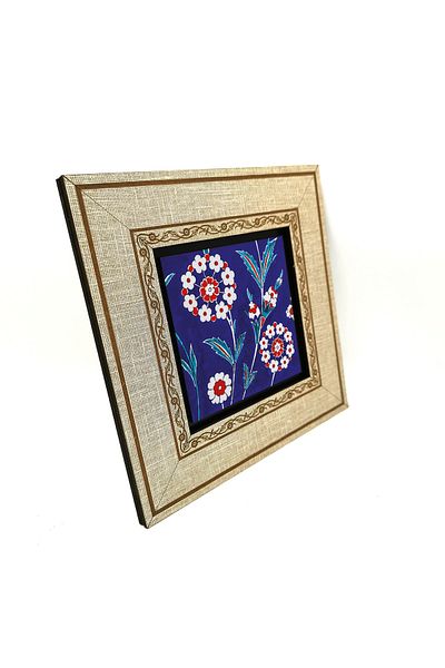 Sadrazam Iznik Tile Pattern Printed MDF Table