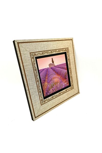 BAKSEPETE Franța Imagine Imprimată MDF Cadru Pictură 20cmx20 Cm Krt-010